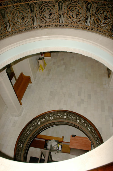 Open area in the Weld County Courthouse