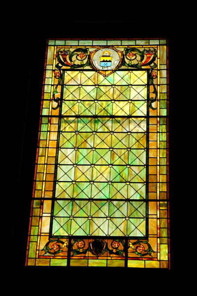 More stained
                      glass
