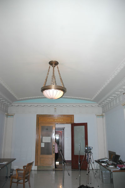 Hallway
                        in the Courthouse