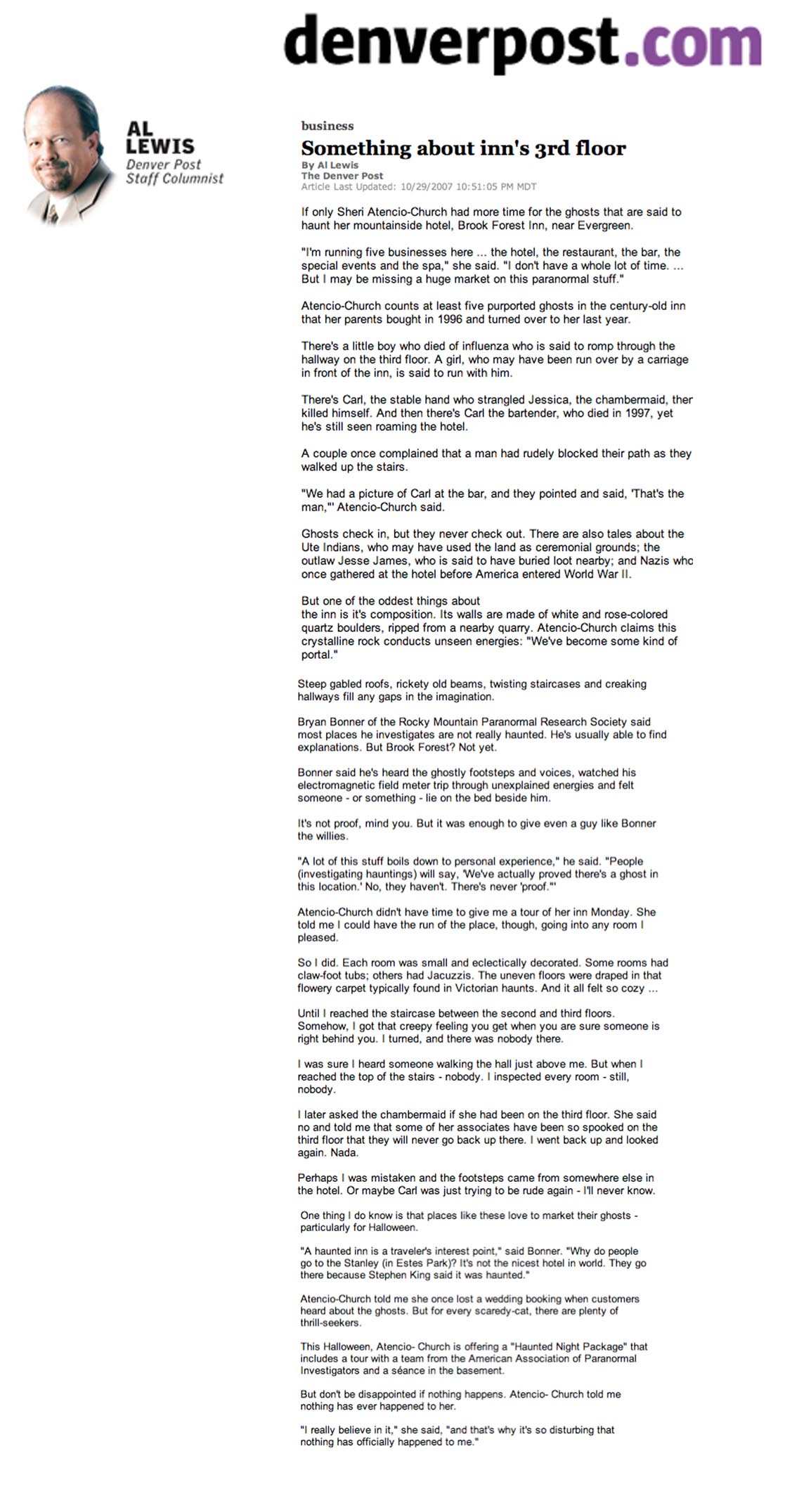 Denver Post 2007