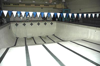 Swimming pool at Platte Canyon
                  High School