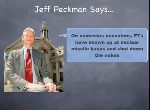 Claims from Jeff Peckman in support of the Denver Extraterrestrial Affairs Commission