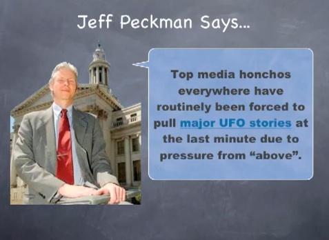 Claims from Jeff Peckman in support of the Denver Extraterrestrial Affairs Commission