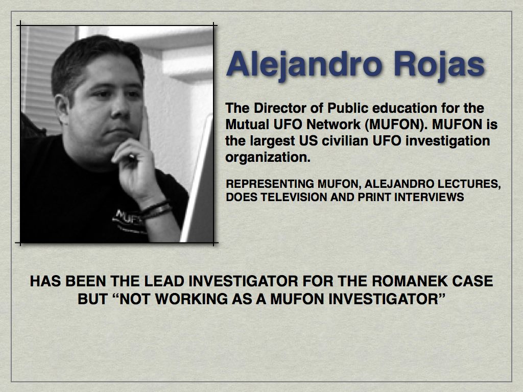 Aljandro Rojas - Denver Extraterrestrial Affairs Commission