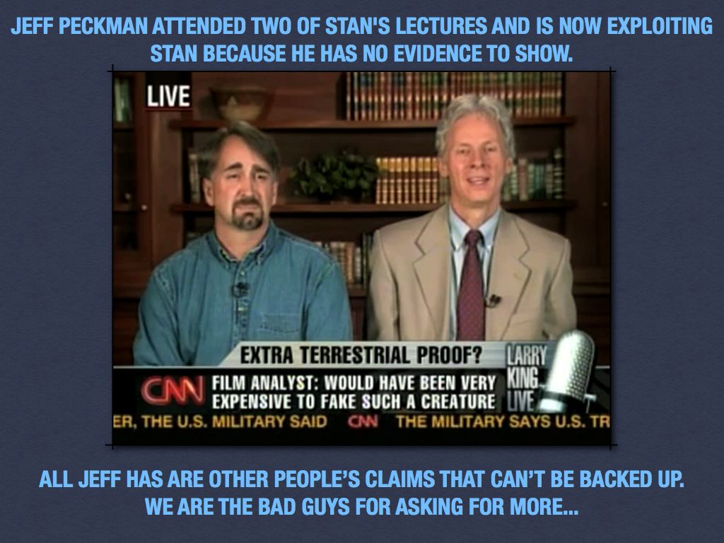 Stan and Jeff Peckman on the Larry King Show
