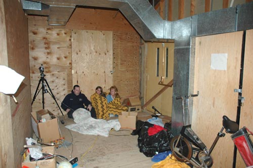 Monitoring the attic at Platte Canyon
                        High School